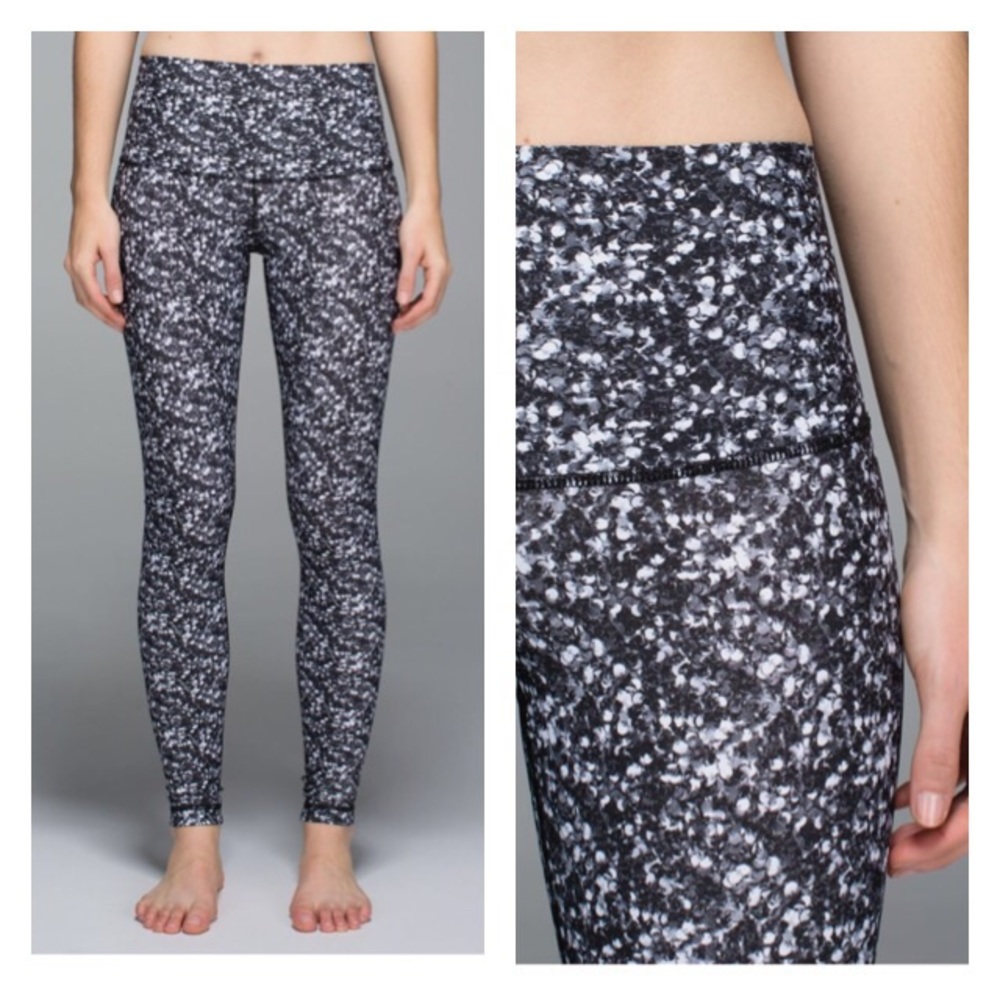 Lululemon Shine Tight Sequins Sz 6